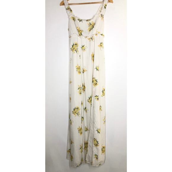 Show Me Your Mumu Bristol Dress Floral Sleeveless Square Neck Maxi Tank White M - Picture 4 of 8